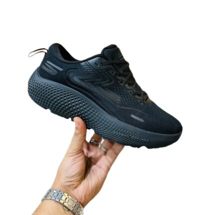 Skechers Go Run Max Road 6 Black Running Shoes