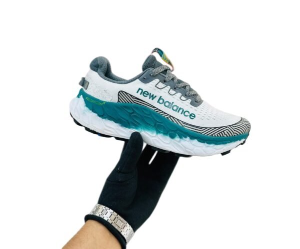 New Balance Fresh Foam X Trail V3 White/Green Running Shoes