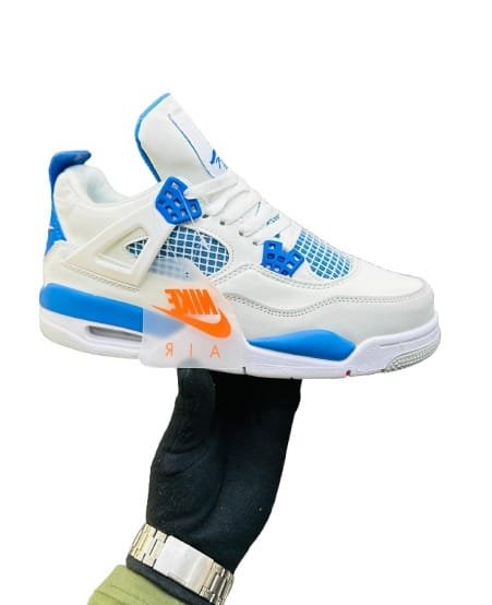 Jordan Air Jordan 4 Retro  Off White/Military Blue