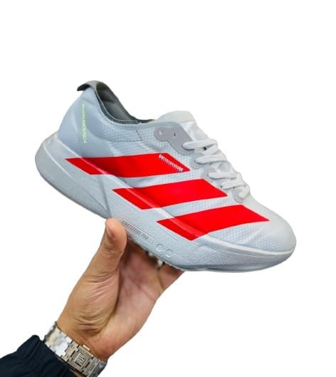 Adidas Adizero Adios Pro 4 'Silver Metallic Lucid Red' Running Shoes