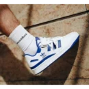 Adidas 84 Low White Blue Men Shoes (FT704)