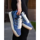 Adidas Forum 84 Low Blue-Denim Gum Men Shoes (FT340)