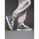 Adidas Forum 84 Low Blue-Denim Gum Men Shoes (FT668)