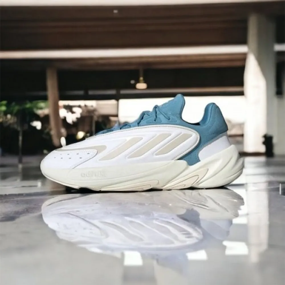 Adidas Ozelia Ftwr White Alumina Hazy Blue Men Shoes (FT736)