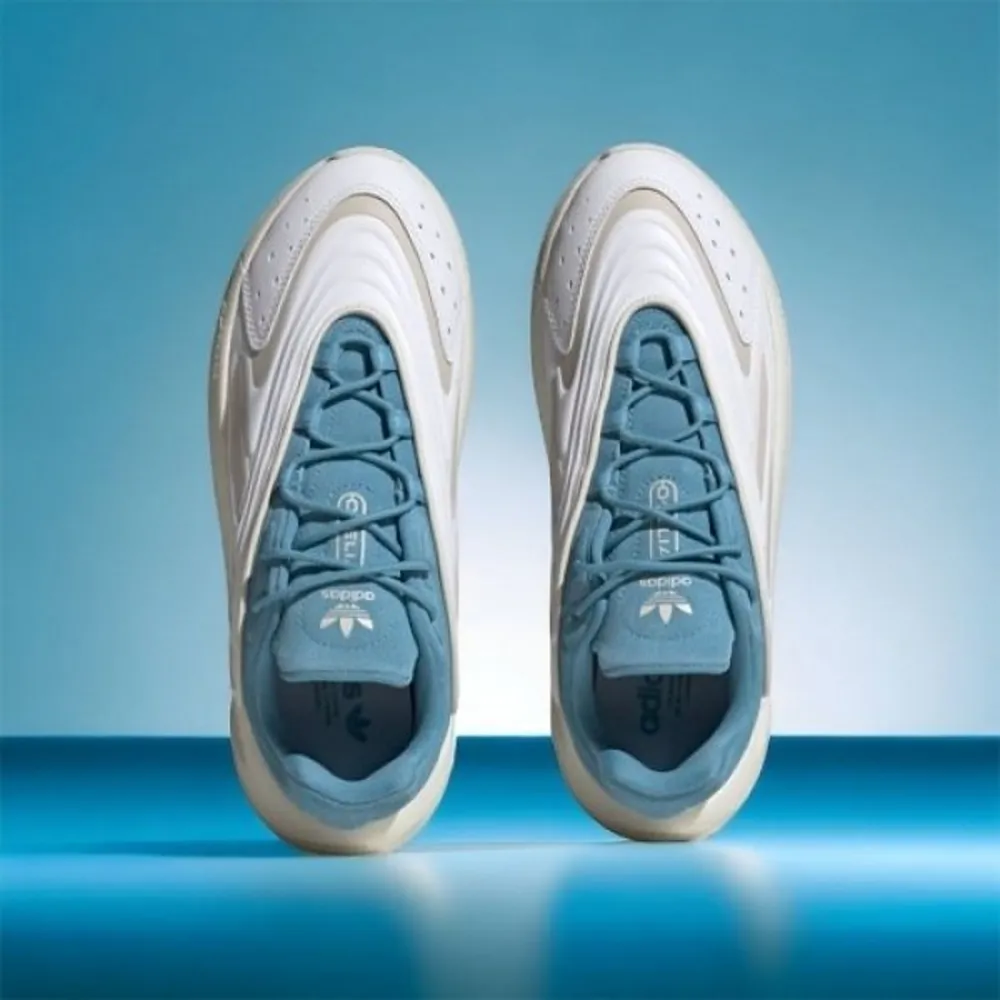 Adidas Ozelia Ftwr White Alumina Hazy Blue Men Shoes (FT736)