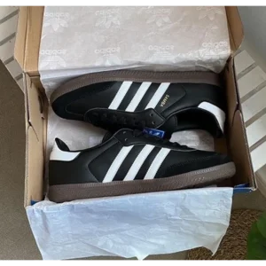 Adidas Samba Black White Shoes For Men (SF23)