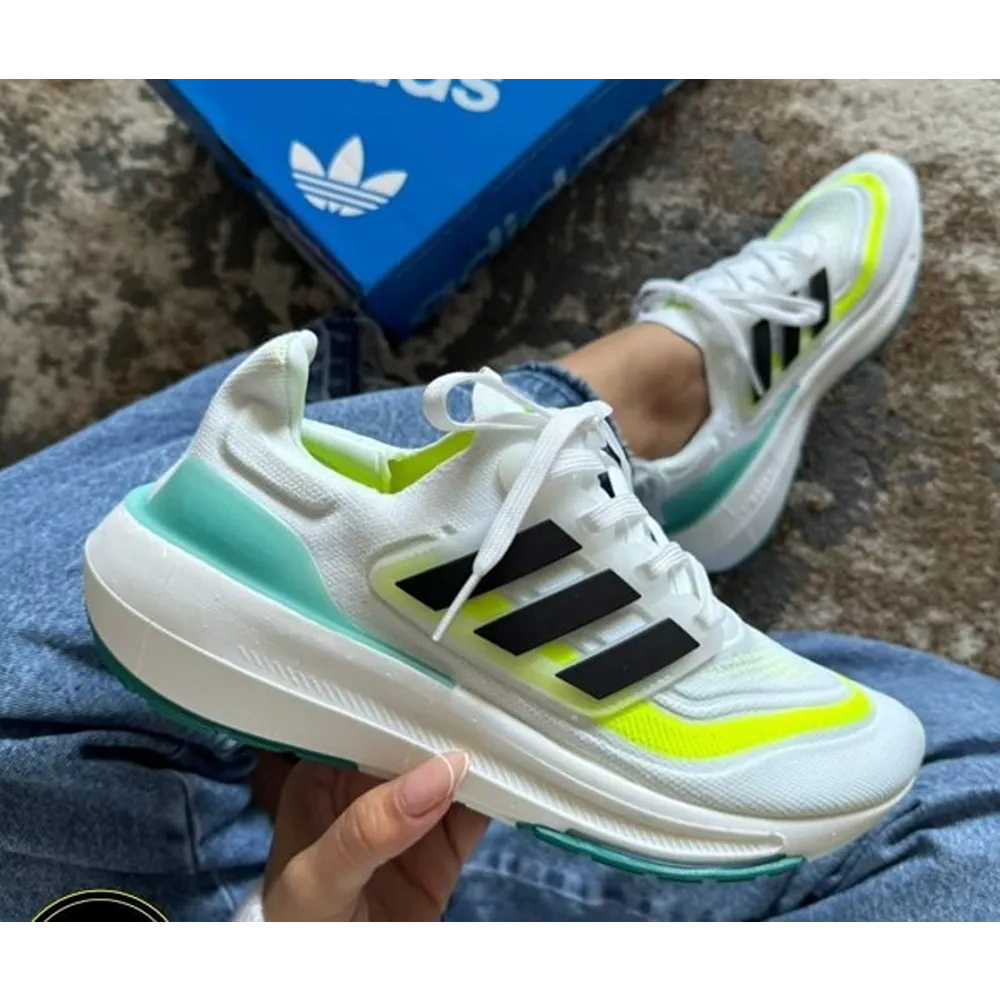 Adidas Ultraboost Blanca Azul Verde Men’s Shoes (FT388)