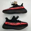 Adidas Yeezy 350 Black Red Shoes For Men (BOT518)