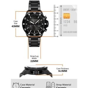 Emporio Armani AR70010 Chronograph’s Black