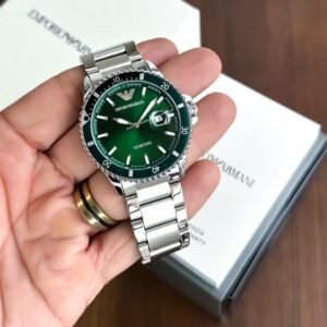 Emporio Armani Diver Series green dial