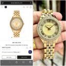 MICHAEL KORS MK4709 DAZZLING CRYSTAL QUARTZ MOVEMENT