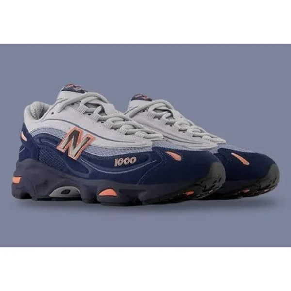 New Balance 1000 Nautical Coral Shoes For Men (BSF980)