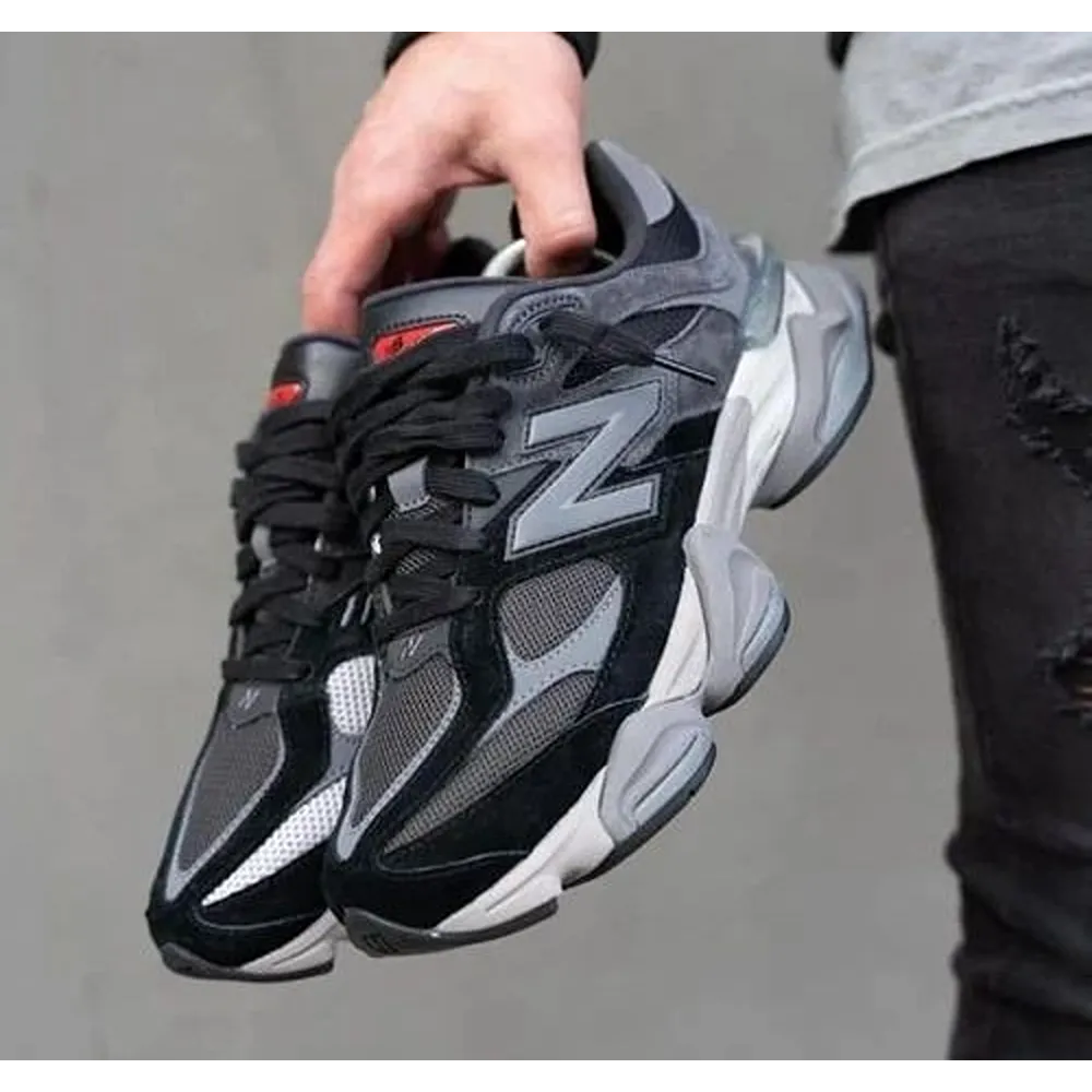 New Balance 9060 Black Grey Shoes For Men (SF10)