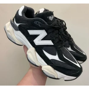 New Balance 9060 Black White Shoes For Men (BOT530)