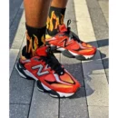 New Balance 9060 Fire Sign Men Shoes (FT526)