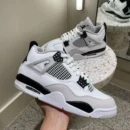 Nike Air Jordan Retro 4 Military Shoes For Men (SL79)