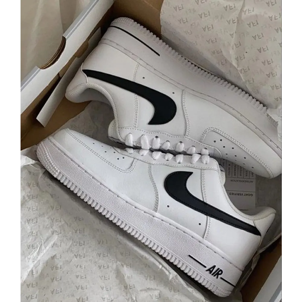 Nike Airforce 1 White black For Men’s Shoes (BSF81)