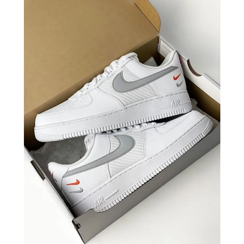 Nike Airforce 1 White Double Swoosh Men Shoes (FT409)