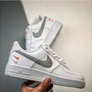 Nike Airforce 1 White Double Swoosh Men Shoes (FT591)