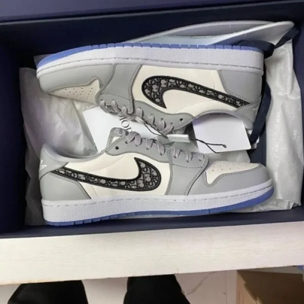 Nike Jordan 1 Low R With 2 Keychain Semi UA Men Shoes (FT695)