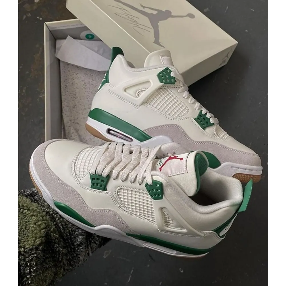 Nike SB X Air Jordan 4 Pine Green Semi UA Men Shoes (FT686)