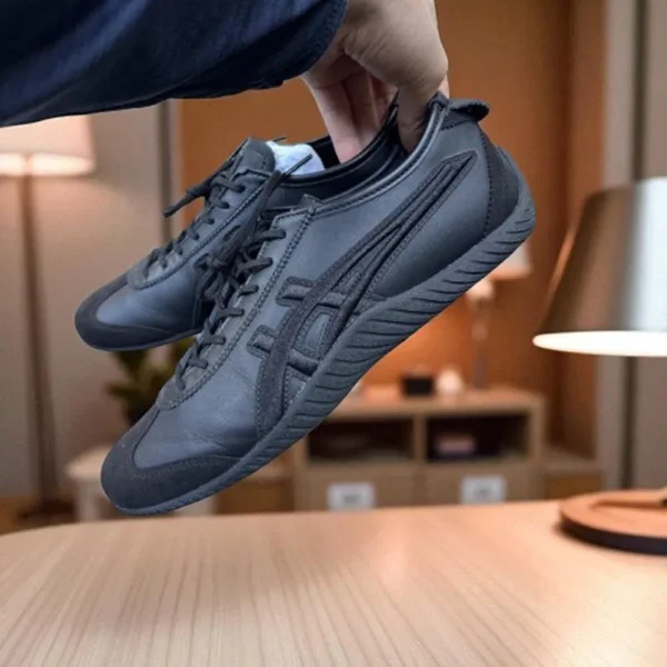 Premium Onitsuka Tiger Mexico 66 Driving Triple Black Shoes For Men (BSF1034)