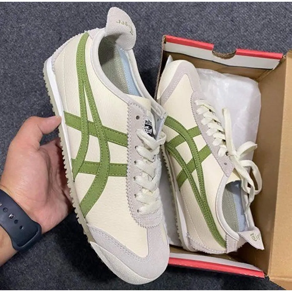 Premium Onitsuka Tiger Mexico 66 Vin Birch Cactus Green Shoes For Men (BSF1036)