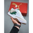 Puma Park Lifestyle SD Sail White Green for Men’s Shoes (BSF222)