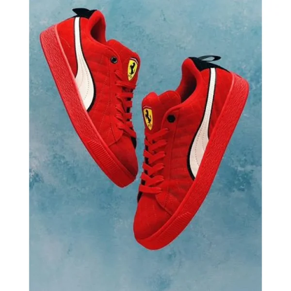 Puma Scuderia Ferrari Race Suede Xl Hero Sneakers For Men (BSF975)