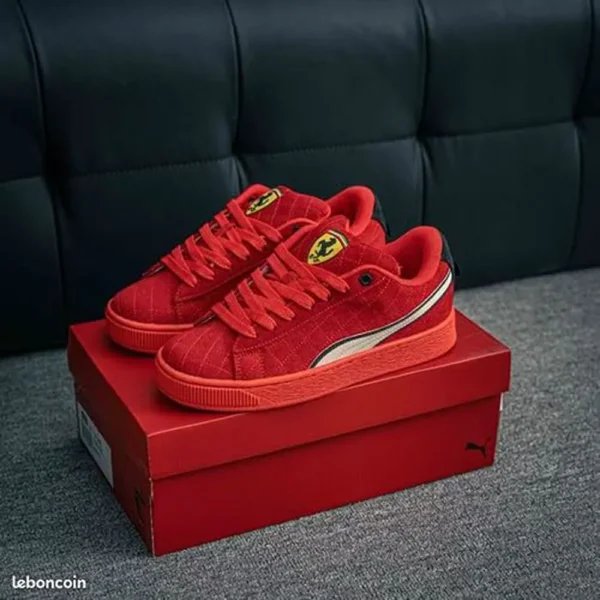 Puma Scuderia Ferrari Race Suede Xl Hero Sneakers For Men (BSF975)