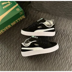 Puma Suede Xl White Black For Men (BSF103)