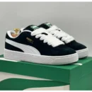 Puma Suede XL White Black Men Shoes (FT609)