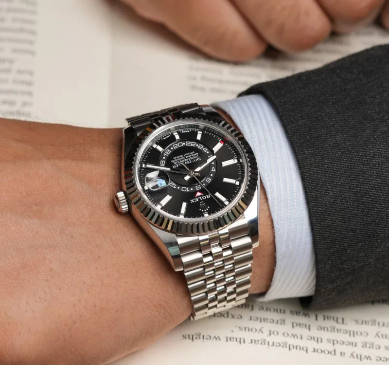 ROLEX CLASSIC SKY-DWELLER 7AAA PREMIUM BLACK DIAL
