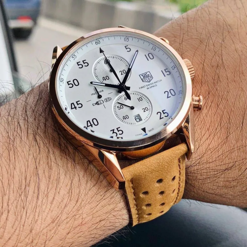 TAG HEUER SPACE X EDITION 7A ORIGINAL WHITE DIAL
