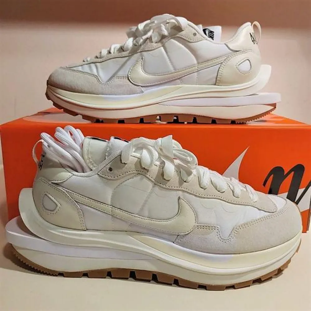 Nike X Sacai Vapor Waffle Sail White Shoes For Men (SUP2159)