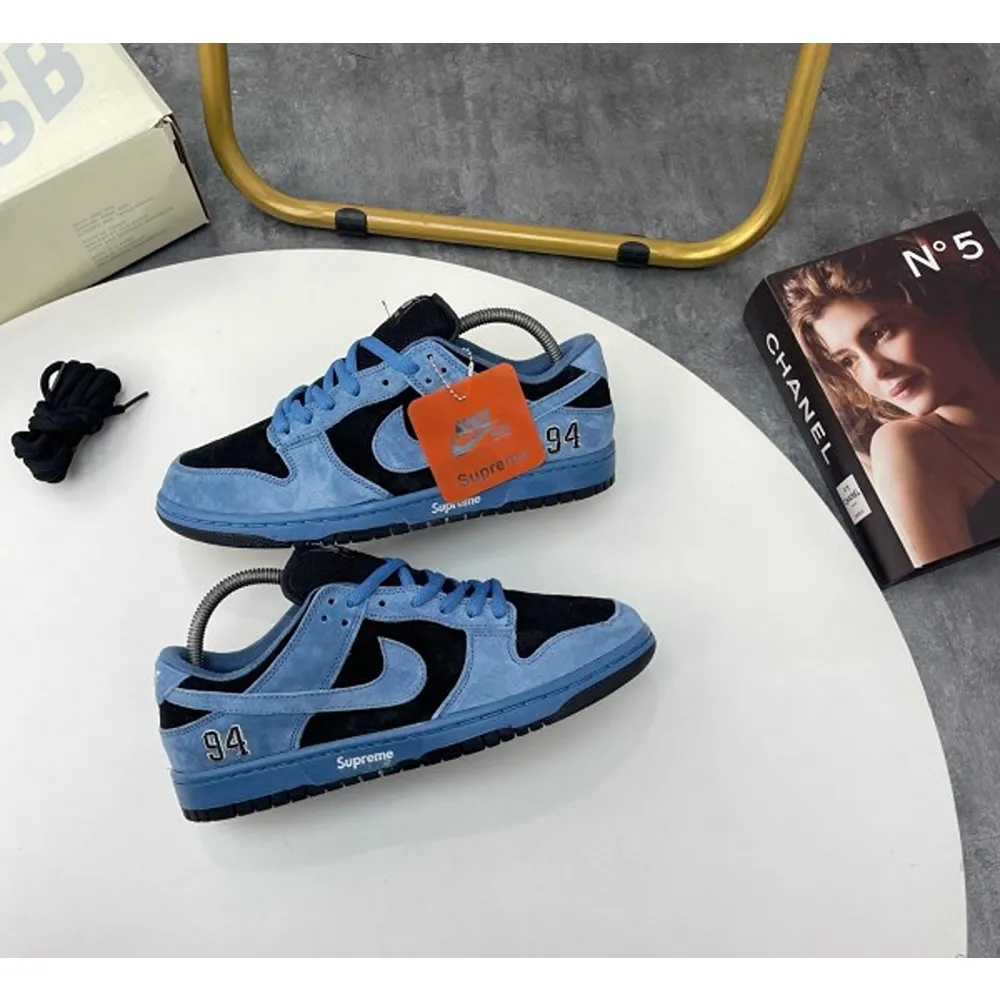 Supreme X Nike Sb Dunk Low Shoes For Men (SUP2040) - Image 3