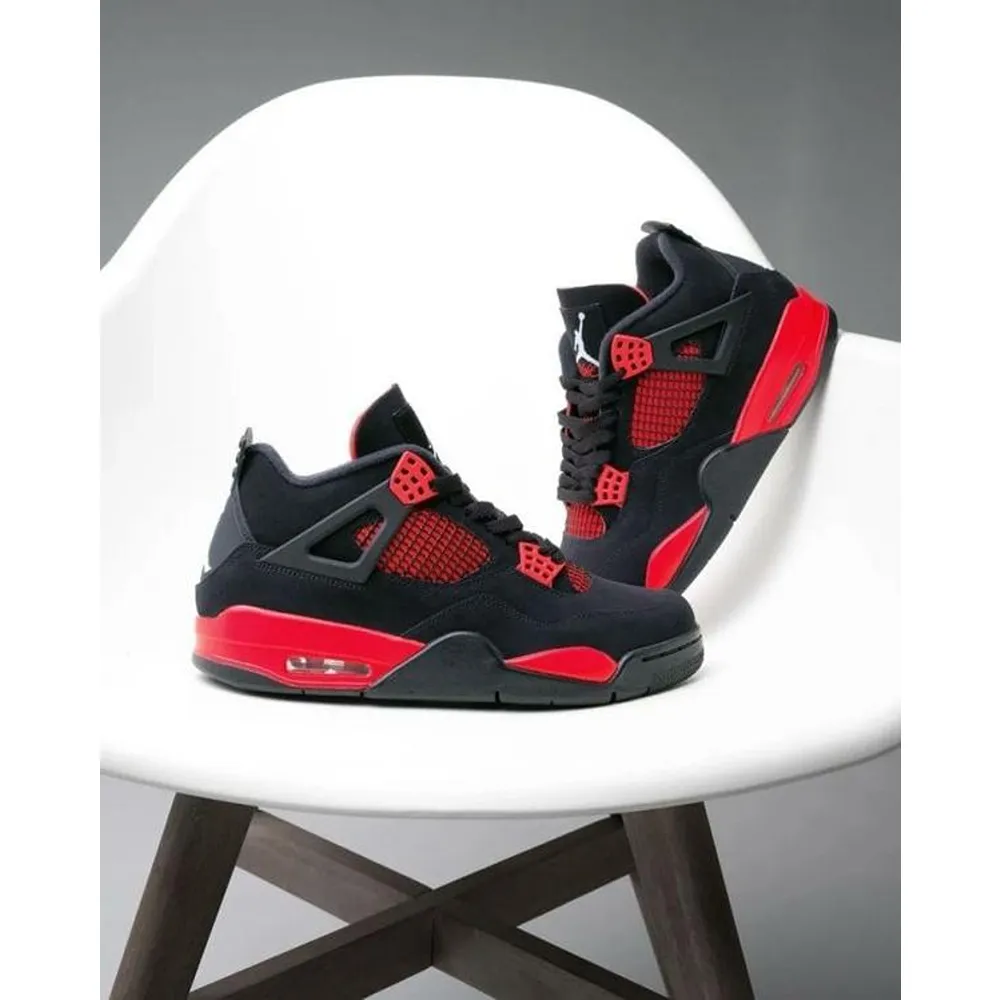 Nike Jordan Retro 4 Thunder Shoes For Men (FT56) - Image 3