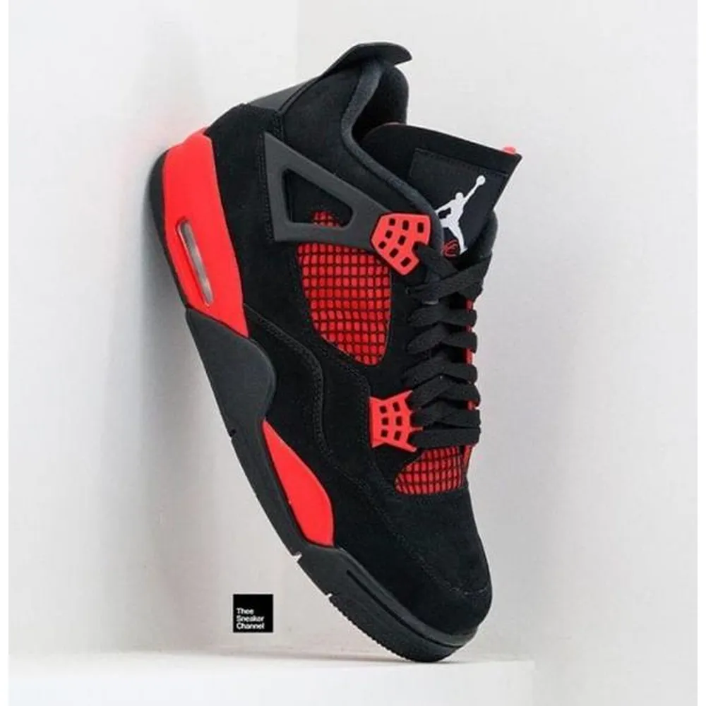 Nike Jordan Retro 4 Thunder Shoes For Men (FT56) - Image 2