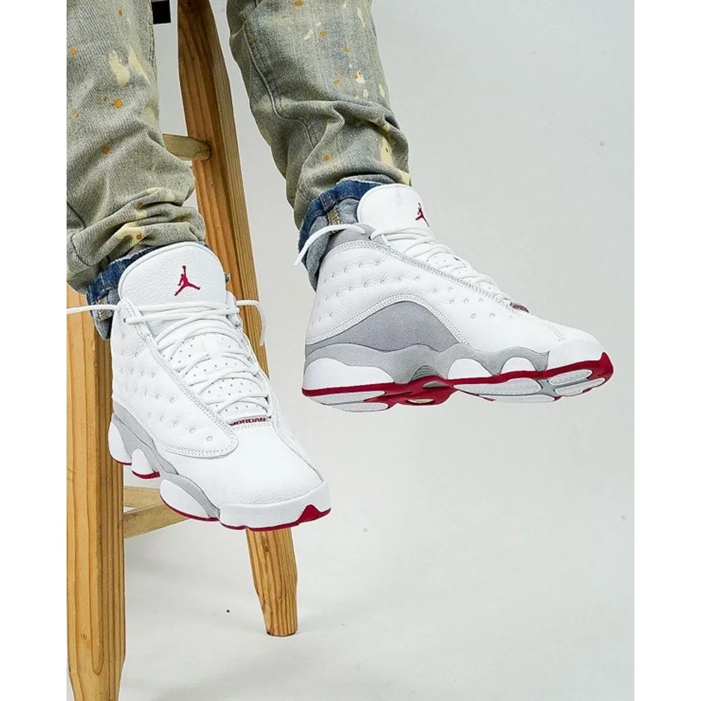 Nike Air Jordan Retro 13 Wolf Shoes For Men (SL610) - Image 2