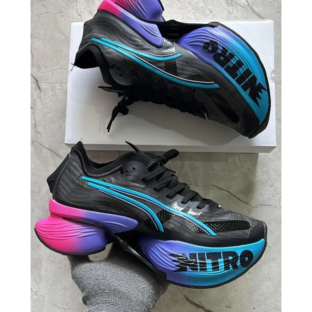 Puma Nitro Fastroid Black Shoes For Men (SL613)