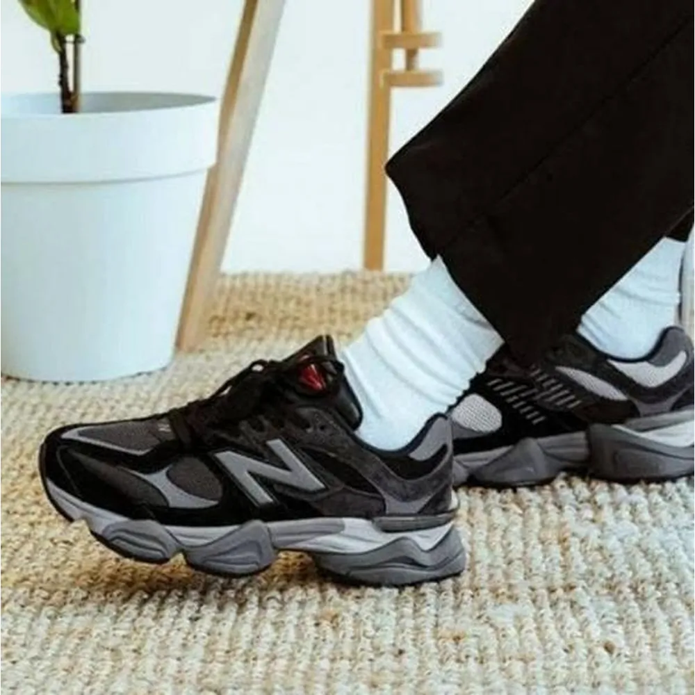 New Balance 9060 Black Shoes For Men (FT76) - Image 2