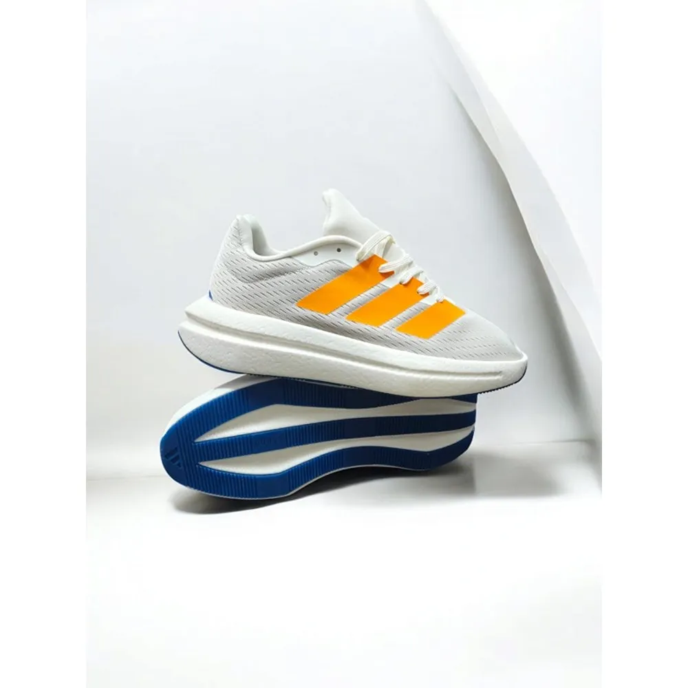 Adidas Flow Boost Grey Orange Shoes For Men (SW296) (Copy) - Image 3