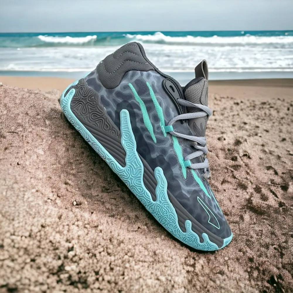 Puma Lamelo Ball Mb 03 Grey Shoes For Men (SW212) - Image 3