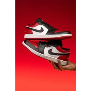 Nike Jordan Retro 1 Low Bred Shoes For Men (FT138)