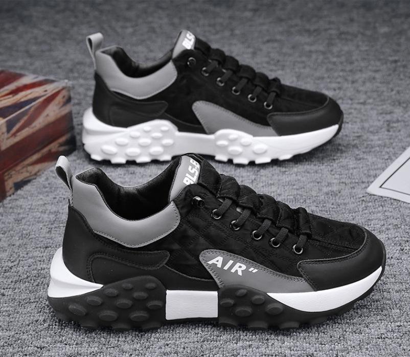 Mens Casual Shoes Thick Base Sneakers - Image 2