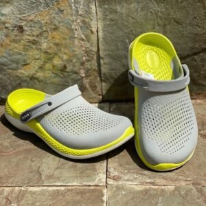 Branded Literide 360 Yellow Grey Clogs