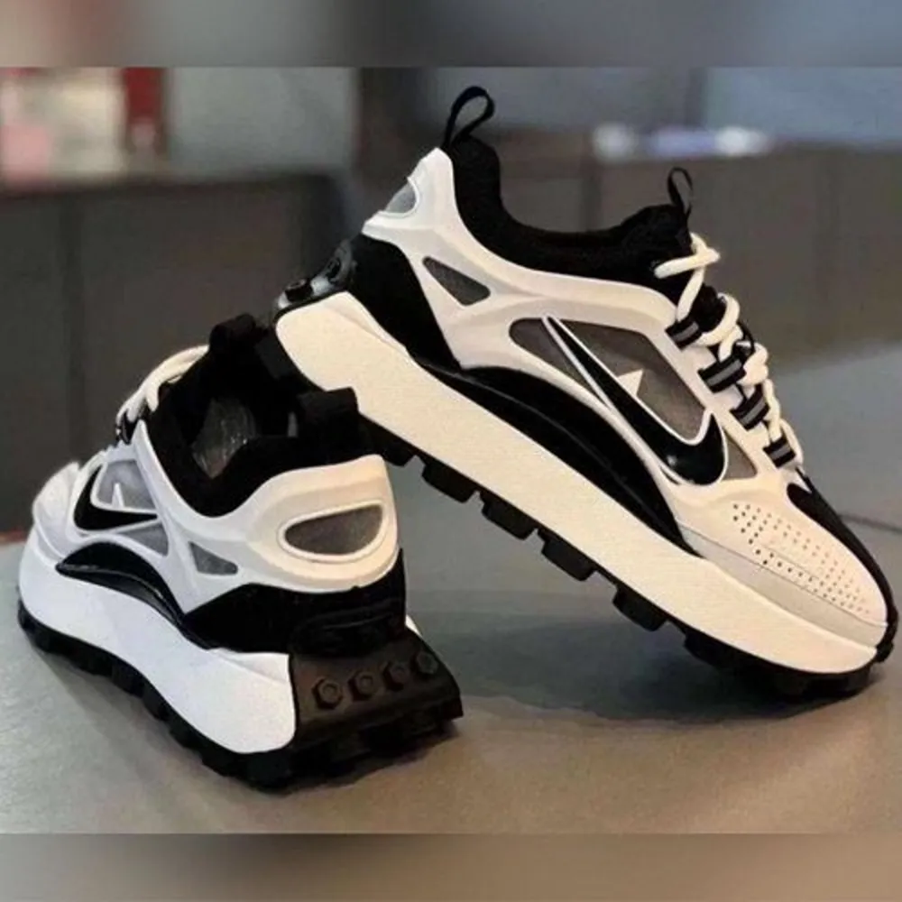 Nike Bailleli Platform Sneaker Black White Shoes For Men (BSF685) - Image 3