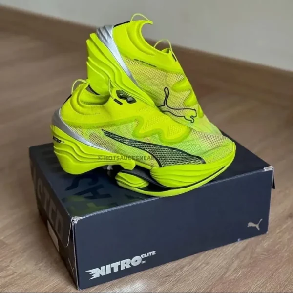 Puma Fast Rb Nitro Elite Neon Shoes For Men (BOT1218)