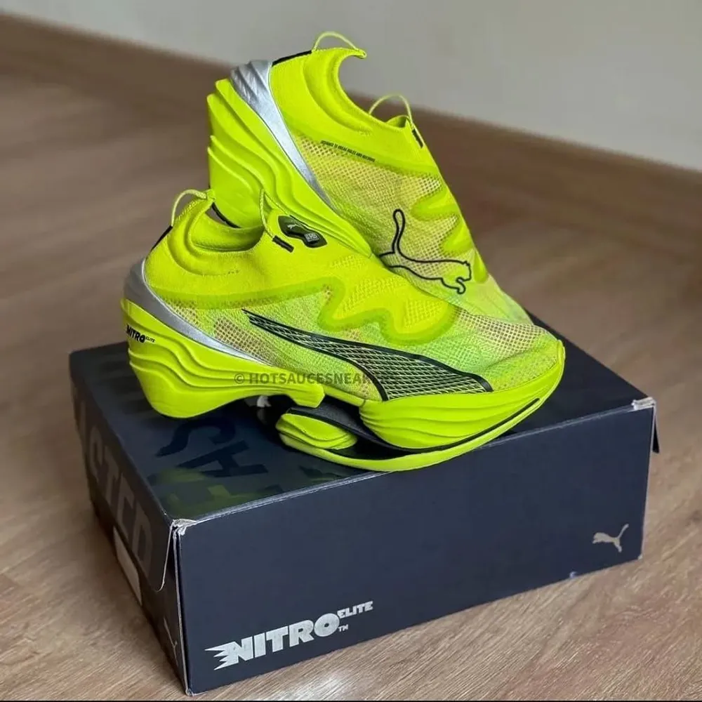 Puma Fast Rb Nitro Elite Neon Shoes For Men (BOT1218)