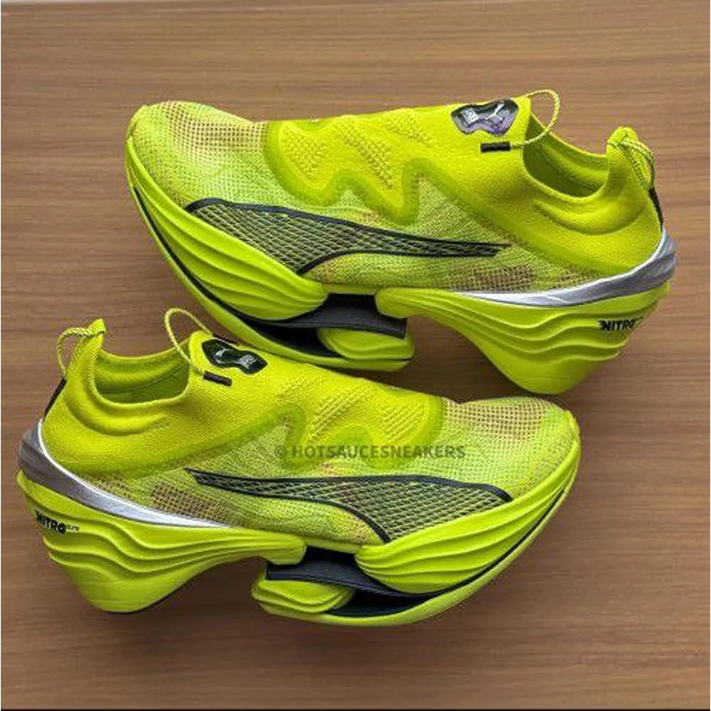 Puma Fast Rb Nitro Elite Neon Shoes For Men (BOT1218) - Image 3